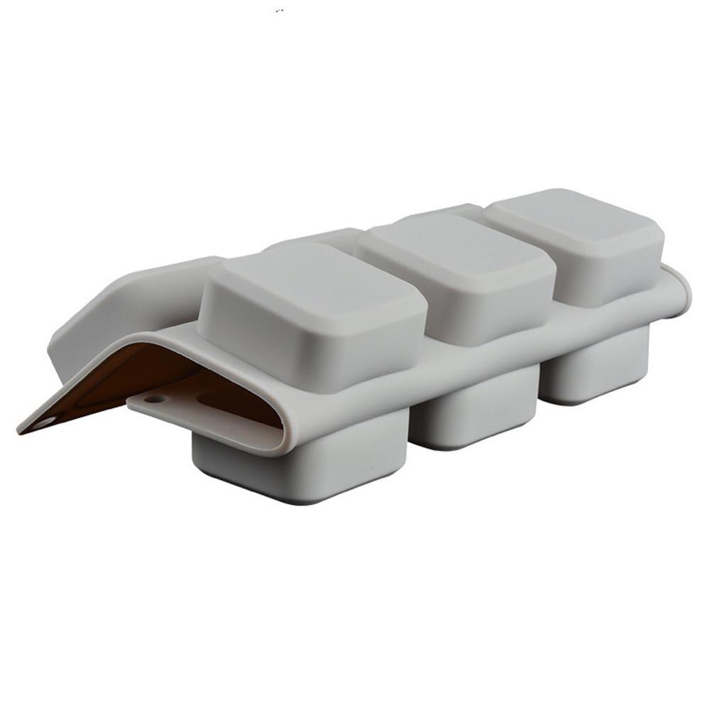 Molde de jabón para hacer moldes de silicona DIY 9 herramienta de moldes cuadrados hechos a mano moldes de silicona para jabones artesanales 2