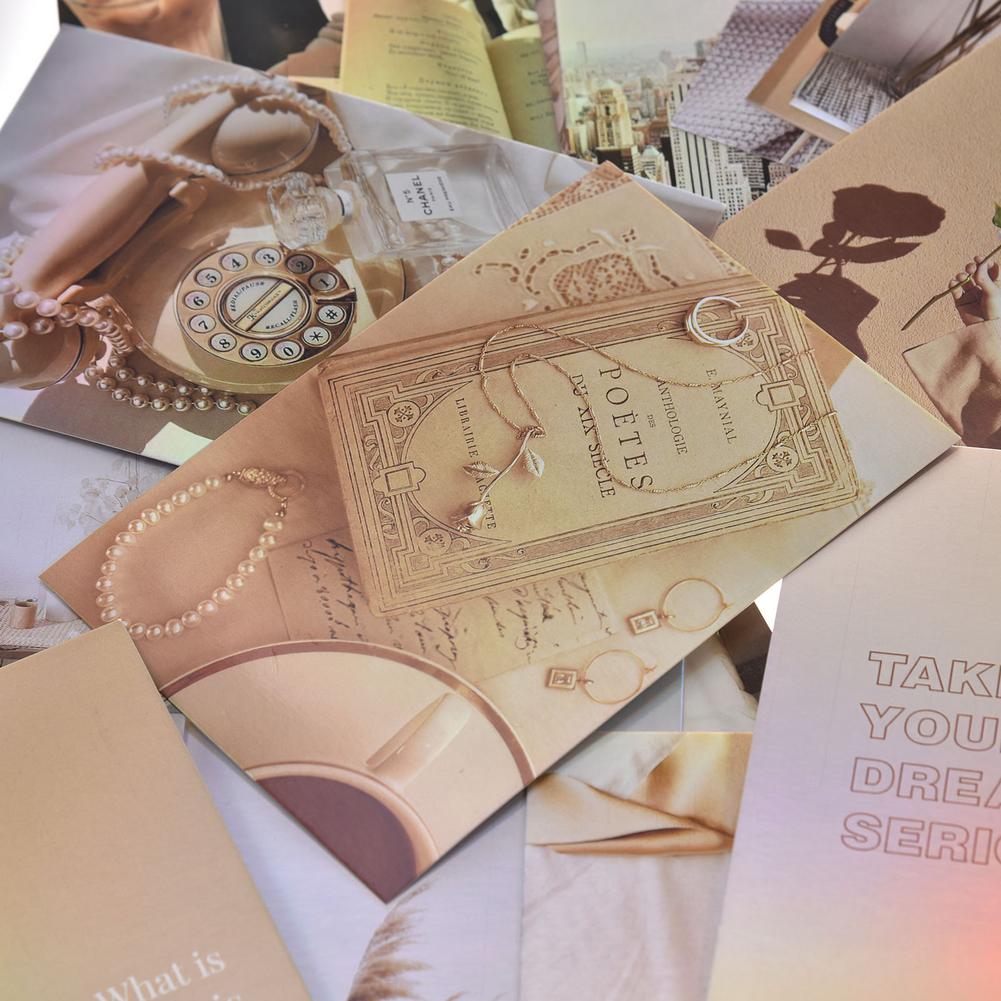 50pcs Wall Collage Kit Wall Art Sticker Decals Aesthetic Pictures Posters Cute Photo Teenage Girls Bedroom Decor DIY Room Decors