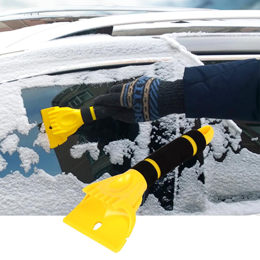 Car Snow Shovel Car Window Windscreen Windshield Snow Clear Car Ice Scraper Snow Remover Shovel Deicing Cleaning Scraping Tool