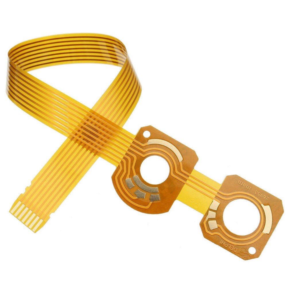 Interruptor de señal de giro, Cable flexible/plano, columna de dirección de señal Trun para Peugeot 206, 207, 307, Citroen, Xsara, Berlingo, COM2000, C5