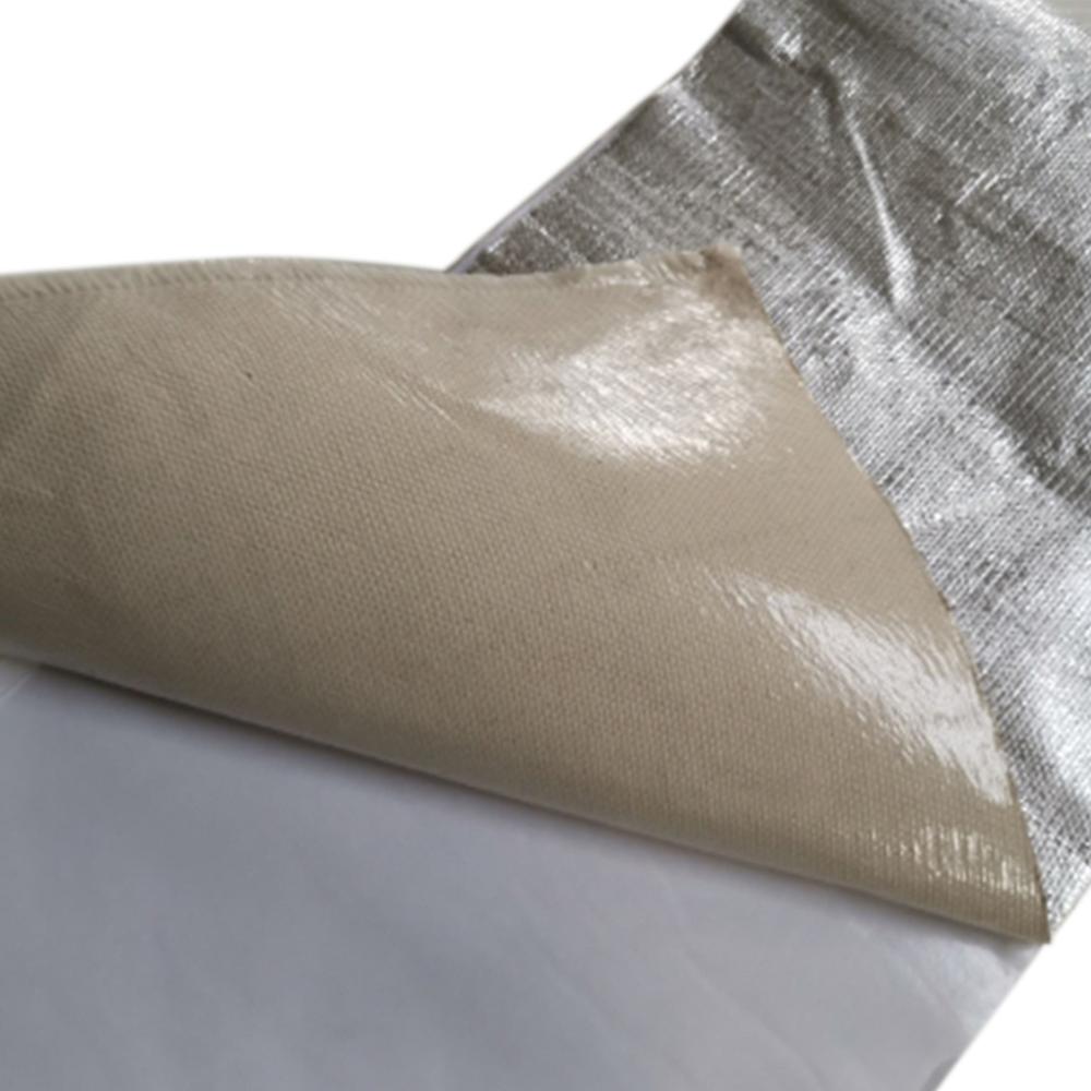 Engine insulation Car Sound Deadener Mat Noise Bonnet Insulation Deadening Hood Engine Firewall Heat Aluminum Foam Sticker