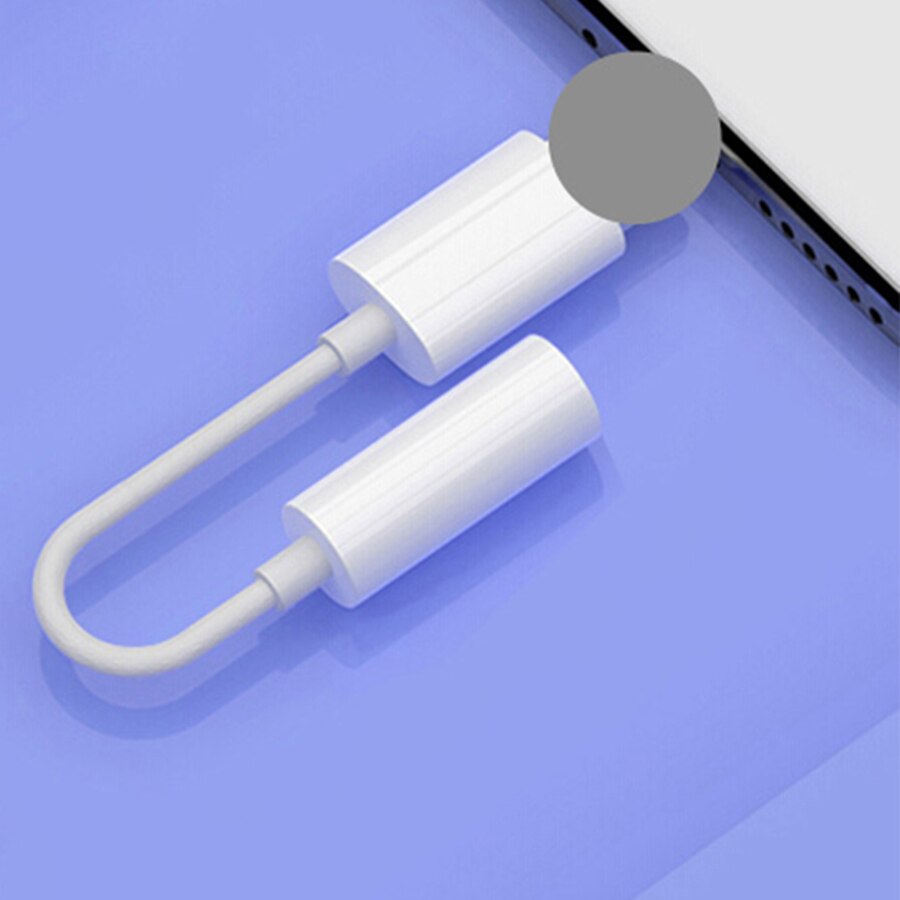 Mini Lightning To 3.5mm Jack Adapter for iPhone 11 12 Pro Max XS XR X Lighting Earphone Aux Splitter Headphone Audio Converter