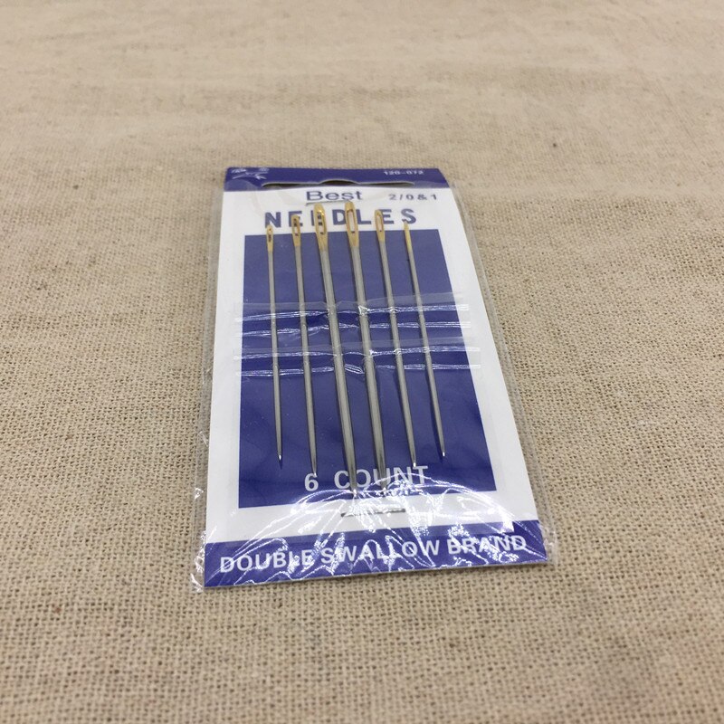 4Pack=(24Pcs) Hand Sewing Needles Stitcher Thread Harness Craft Hand Stitch Tool for Leather Craft