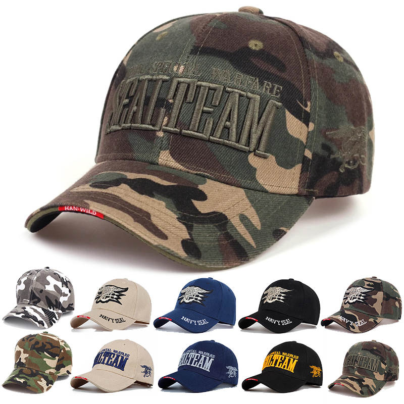 United States Marine Corps SEALTEAM Letters embroidery Baseball Cap Mens Outdoor Hunting Navy Seals Hat Sport Cap Adult
