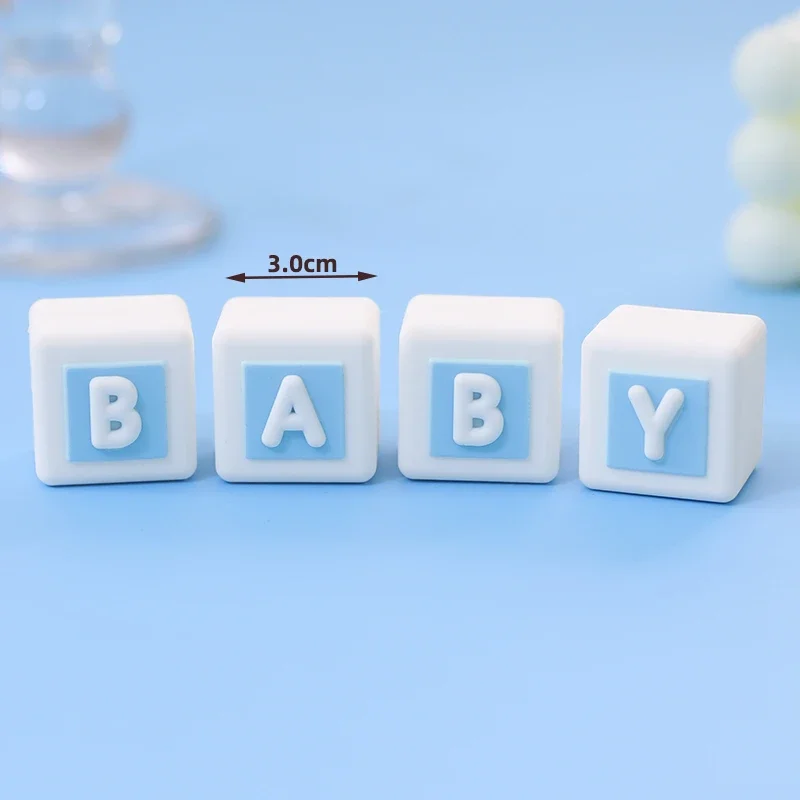 3d schattige roze en blauwe mini-beertjes als taarttoppers met teddybeer-thema voor een jongen of meisje, perfect voor een verjaardagstaart, babyshower of 1st feest met een beertje als decoratie.: Lichtgroen