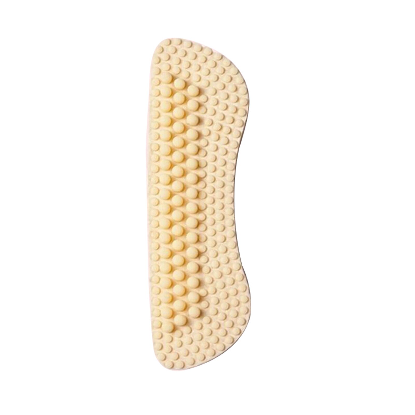 4D Heel Patch Silicone Rubber Heel Sticker with Soft Anti-wear Dots 2/4/5/6mm Thick for High Heels Shoes too Loose FK88: Beige Thick