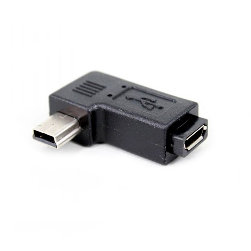 90 grad USB 2,0 Rechts Verknüpfungen Winkel Mini 5Stift Männlich zu Mikro USB 5Stift Weibliche Adapter V3 zu V8 Mini USB Männlichen zu Mikro USB Weibliche