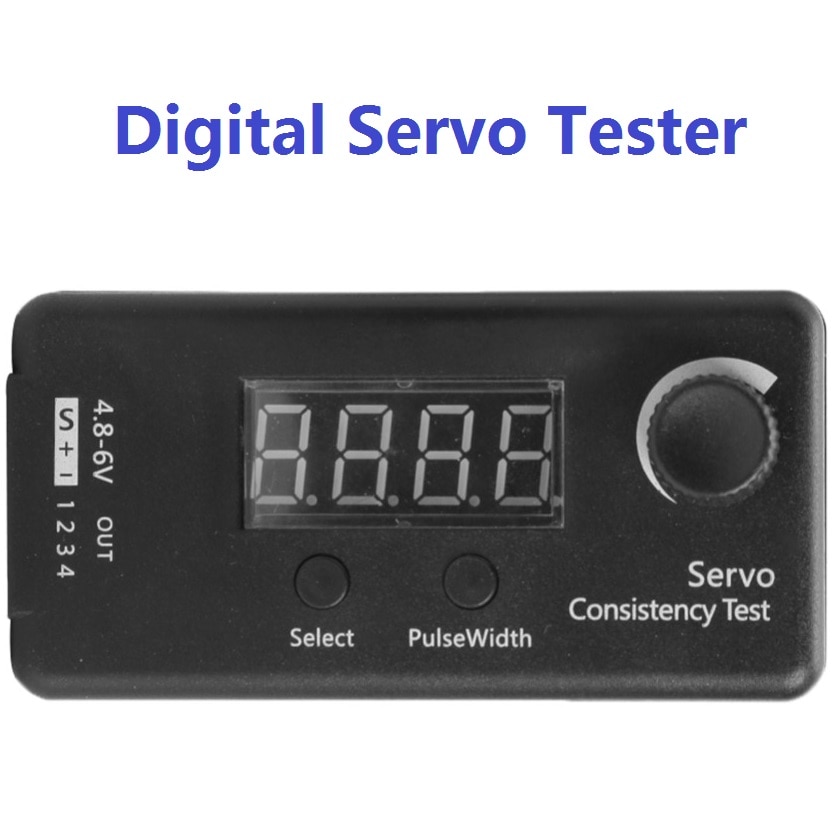 DC 4,8-6V Mini 3 Modi Digital Servo/ESC Konsistenz Tester Lenkgetriebe Messung für RC Auto werkzeug Hubschrauber Flugzeug Servo