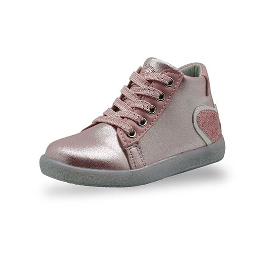 Apakowa meisjes enkellaarsjes kinderen outdoor feest school klassieke martin laarzen kinderen herfst lente casual schoenen met rits: Roze / 8