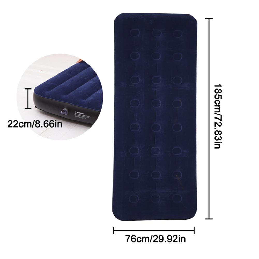 Air Mattress Durable Blow Up Airbed Inflatable Mattresses With Built In Pump For Home Outdoor Mattresses For Garden Loungers