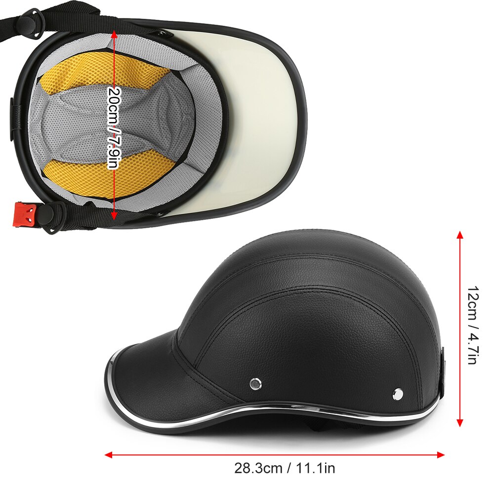 Outdoor Sport Fiets Helm Fietsen Veiligheid Mtb Fietshelm Fietshelm Baseball Cap Hoed Voor Motorfiets Fiets Scooter