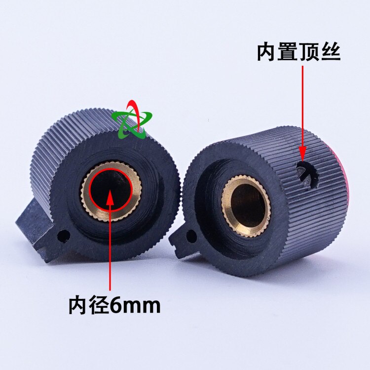 6 Pcs Draaiknop 6 Mm Fit As Insert Diameter 19X16 Mm Encoder Controle Knop