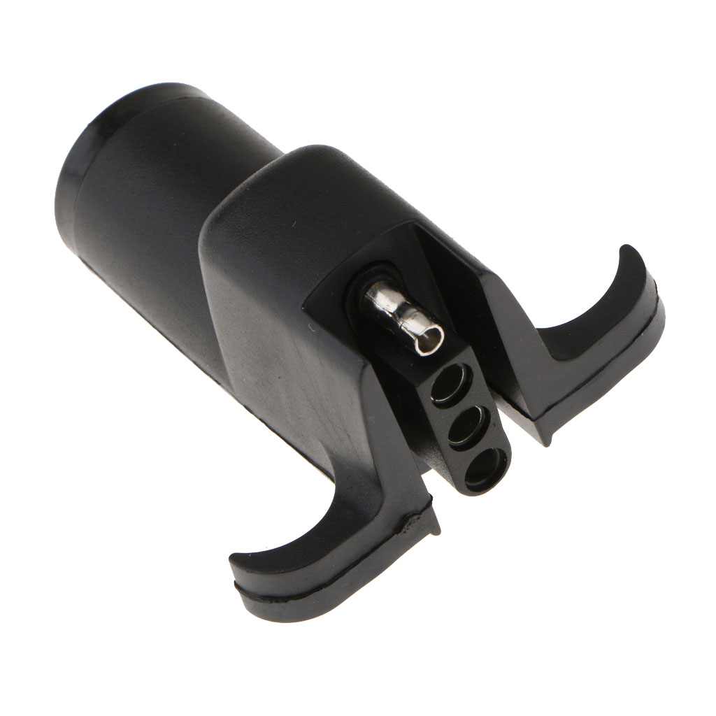 Twin Connector Wiring Towing Converter Trailer Adaptor 6 Pin To 4 Pin