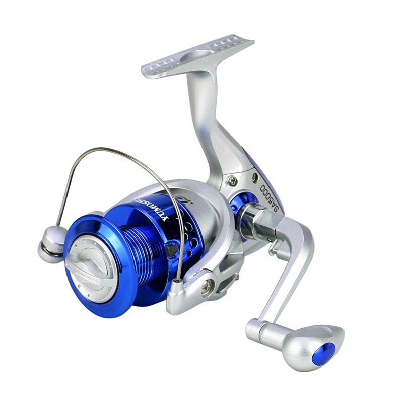 Moulinet De Pêche Spinning - Rapport 5.2:1 - Double Culbuteur - Pour Gauchers Et Droitiers