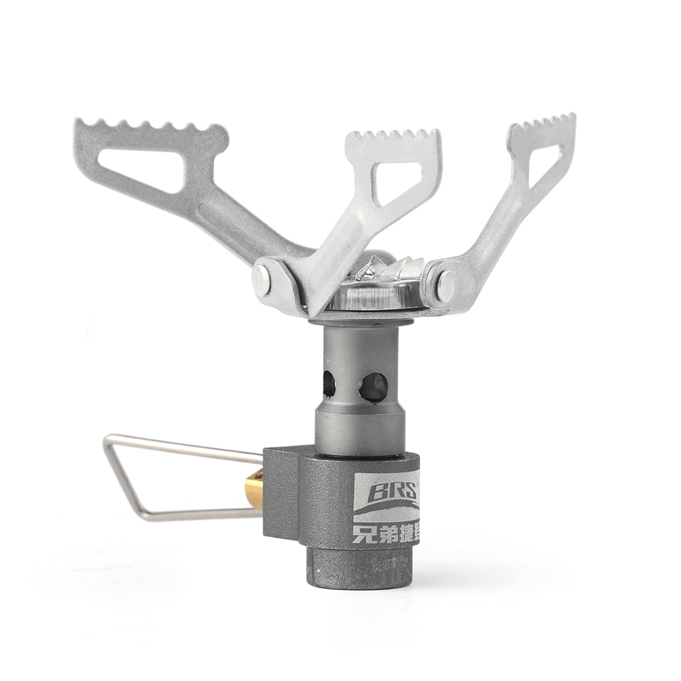 Panela de titânio para acampamento, conjunto de cozinha para piquenique, ao ar livre, brs3000, fogão a gás de titânio puro para acampamento, caminhadas