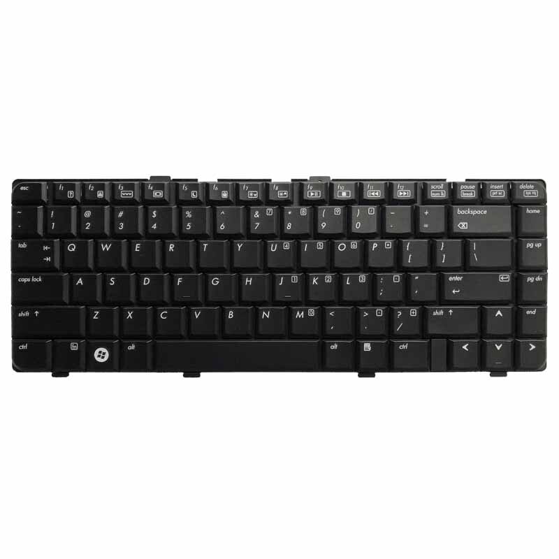 Replacement Laptop Keyboard For HP Pavilion DV6000, DV6600, DV6700, DV6800, DV6900 Series - US QWERTY, Black