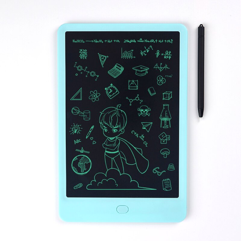 LCD Writing Tablet 10 inch Digital Drawing Electronic Handwriting Pad Message Graphics Board Kids 8.5inch Writing Board: Blue