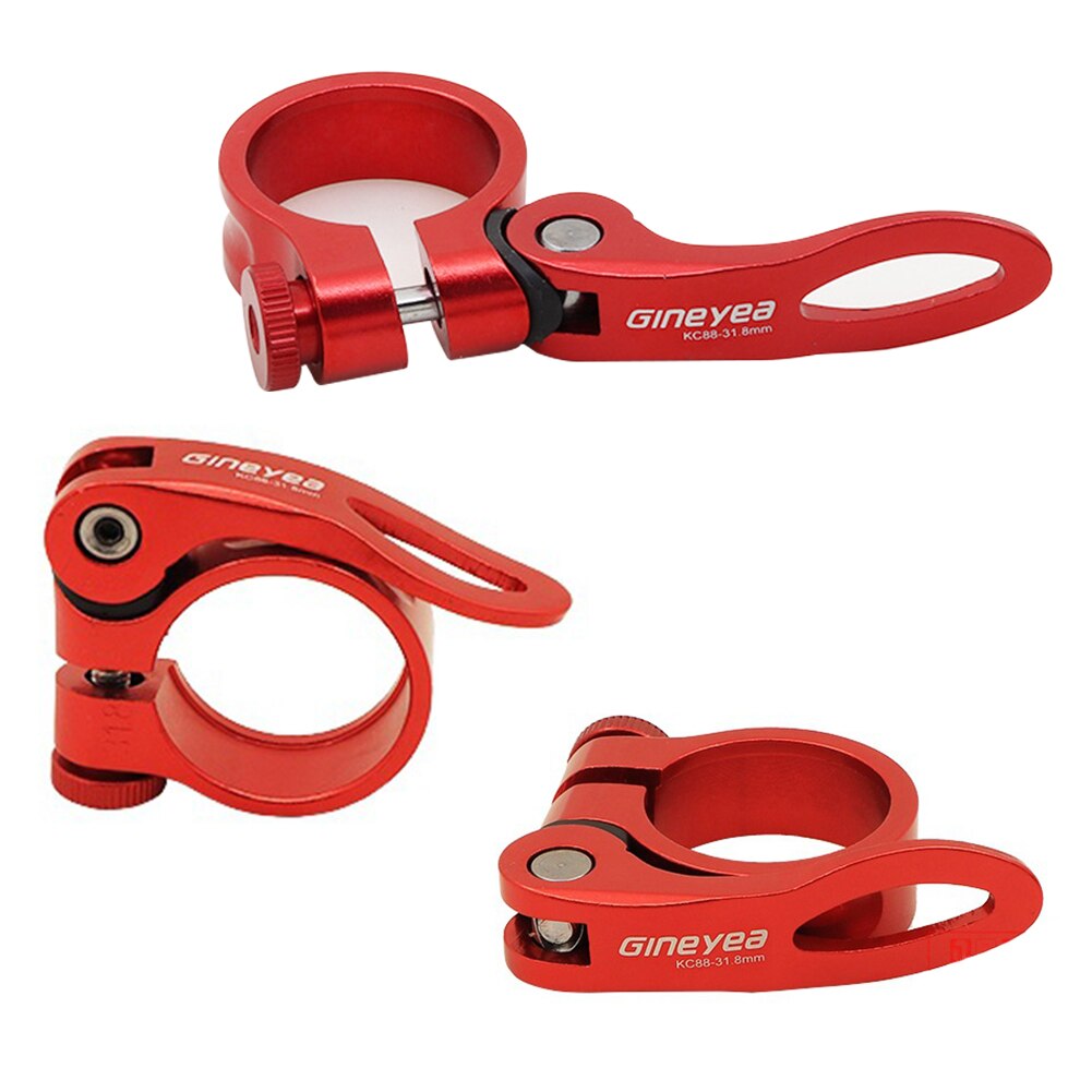 Alloy Bike Seat Clamp Aluminium Quick Release Mountain MTB BMX Road Bike bicycle Seatpost Clamp