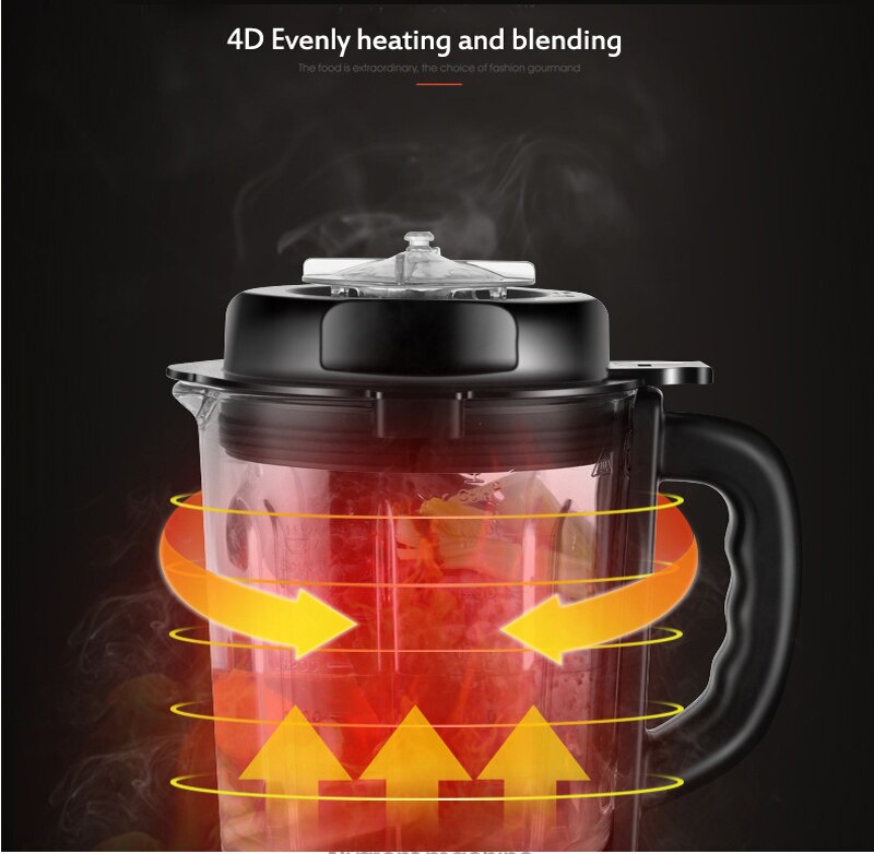 1.75l bpa fri glasbeholder beholder kande blender  h5300 suppemaskine mixer saftpresser høj effekt med varmefunktion