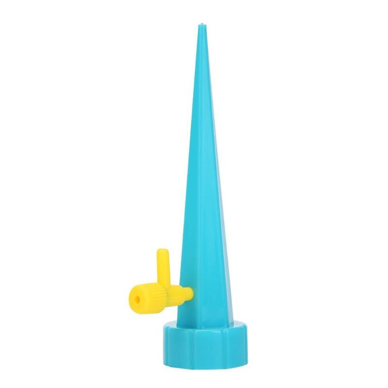 Système d'arrosage automatique d'irrigation par égouttement pic d'arrosage automatique pour plantes Kit d'irrigation par égouttement de bouteille de ménage d'intérieur de soin de fleur: 1 Blue