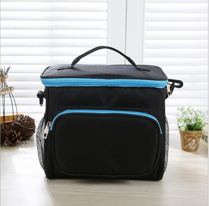 Oxford Waterdichte Outdoor Warmte Behoud Lunch Bag Lunchbox Tas Lunch Tas Picknick Tas: Blauw