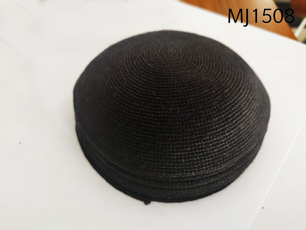 Artigos judeus feitos à mão do chapéu de malha do kippah