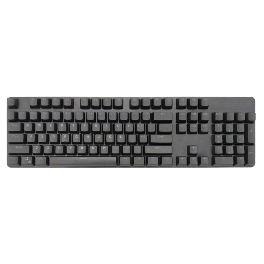 104Pcs/Set PBT Universal Backlit Key Cap Keycaps For Cherry Mechanical Keyboard Computer Peripherals For Cherry/Kailh/Gateron