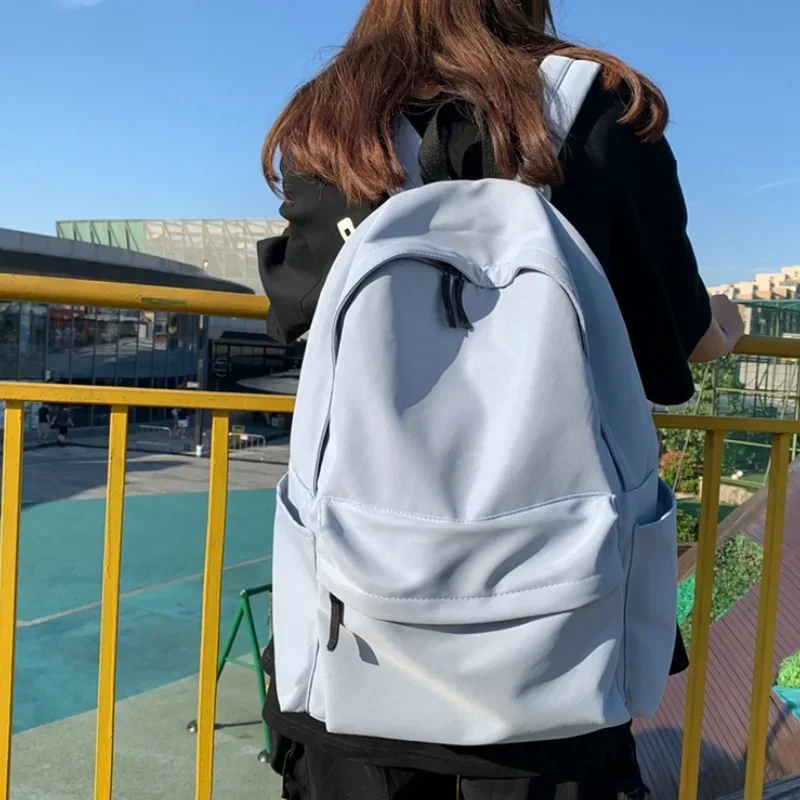 Schwarz Grau Weiß verrotten Vielseitiger Rucksack Hochwertige wasserdichte Reisetasche mit großer Kapazität Waschbare Nylon-Computertasche unisex