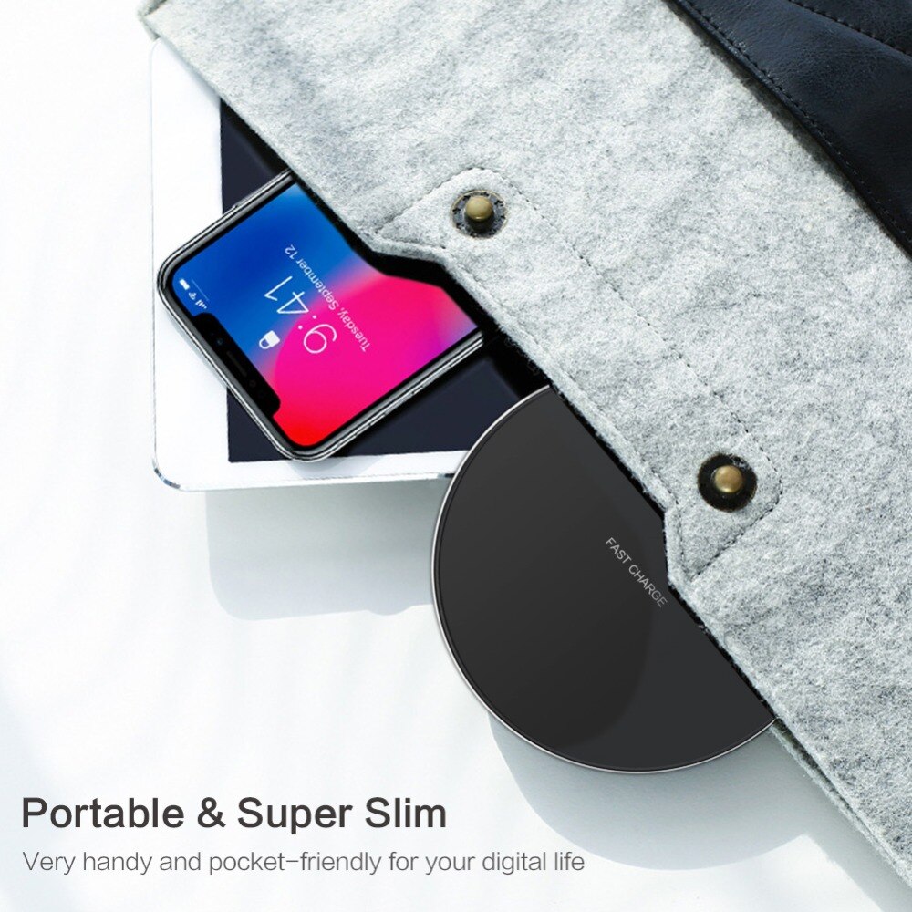 FDGAO QI 30W Quick Wireless Charger For iPhone 12 11 Pro XS Max XR X 8 QC 3.0 Fast Charging For Samsung S20 S10 S9 Charger Pad