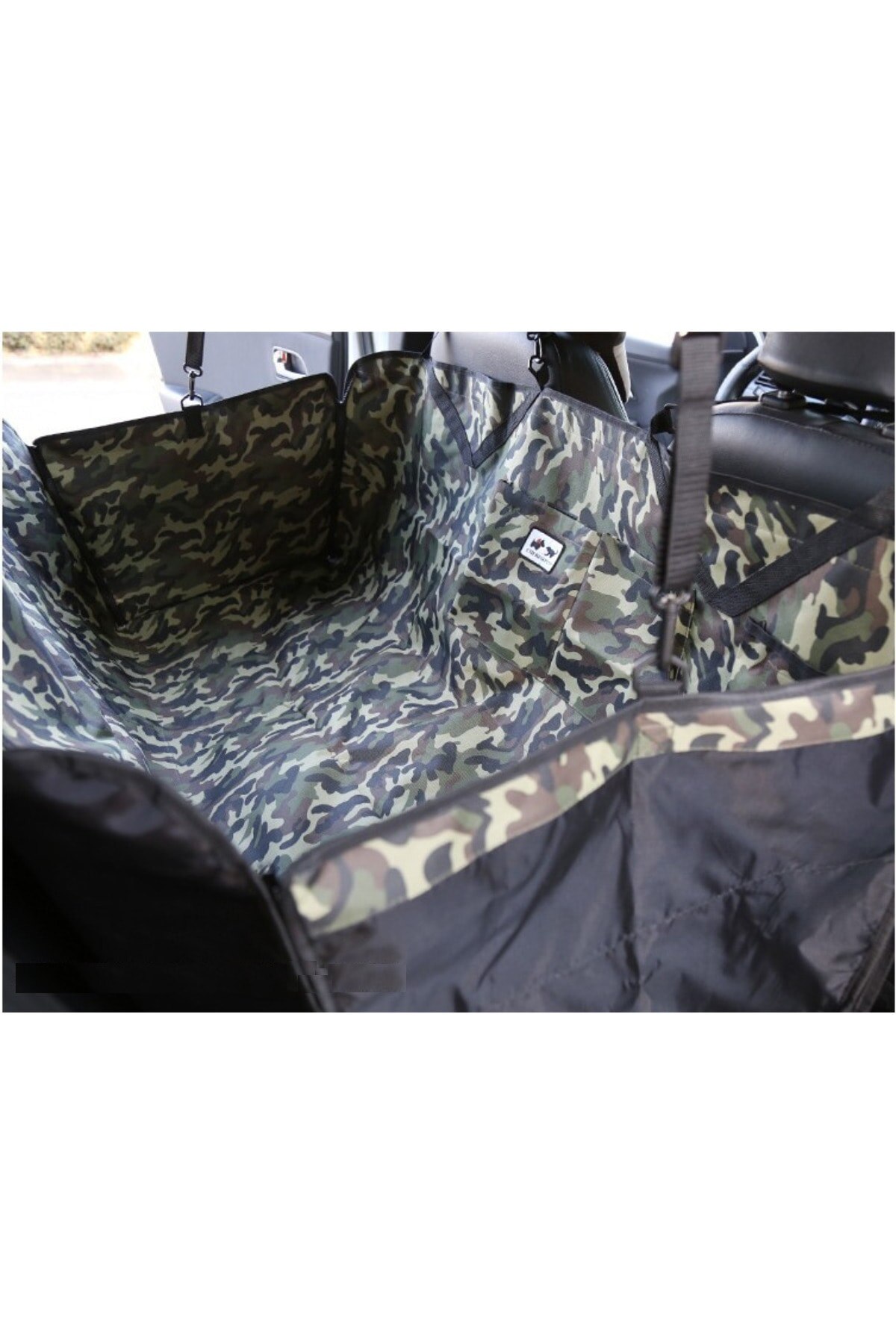 Car Back Seat Dog Cat Pet Cover Pool Case Camouflage Pattern
