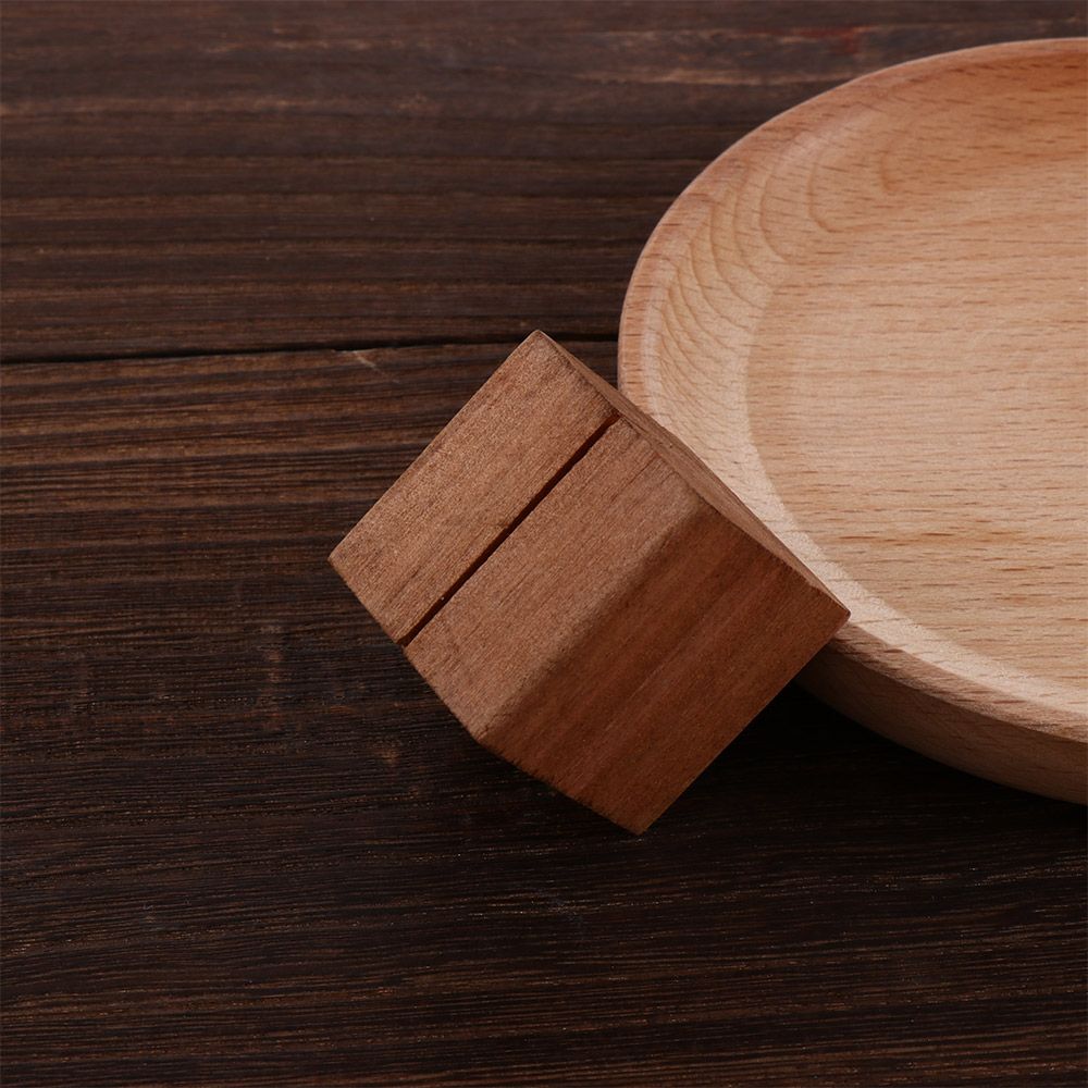 Soporte de exhibición de números para mesa, accesorio de madera rústica para eventos, decoración, tarjetero