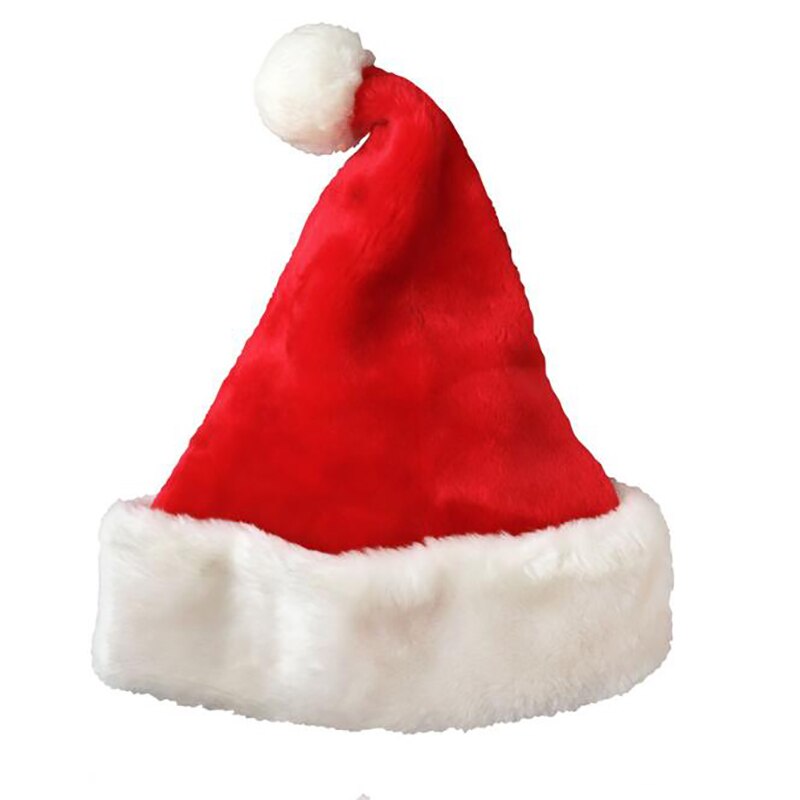 Pluche Kerst Hoeden Kerst Xmas Cap Voor Kerstman Kerstmis Hoed