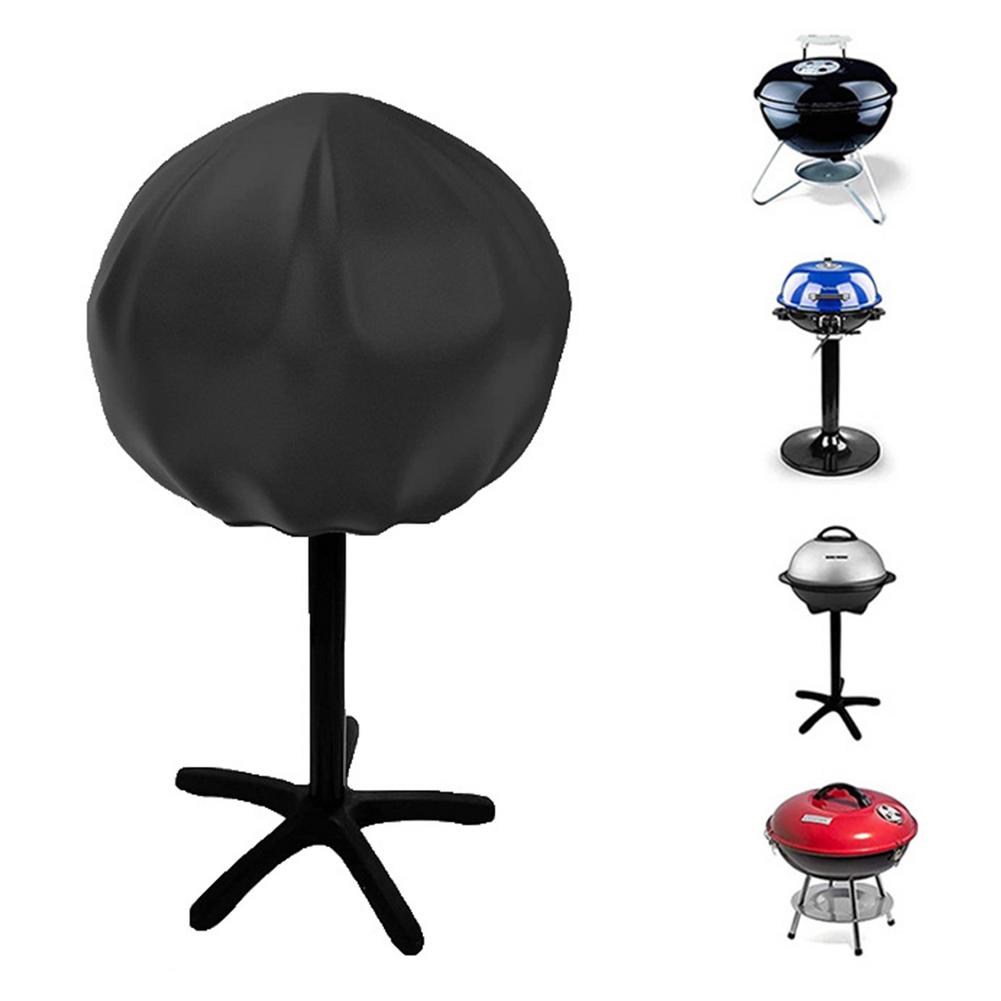 210D Barbecue Grill Cover Outdoor Stof Waterdichte Oxford Doek Zilveren Coating Cover Voor Grill Zware Bbq Cover