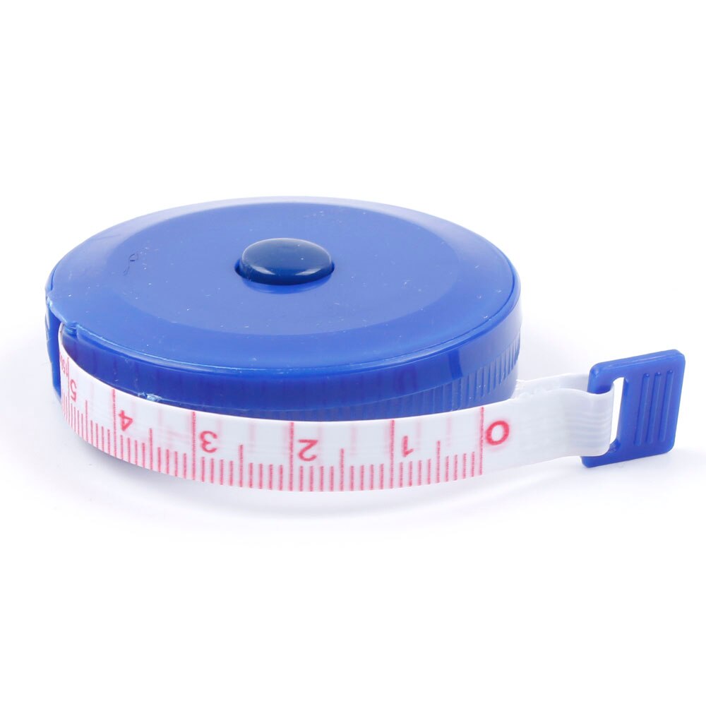 Plastic Pocket Round Tape Measure Tapeline Tape Measure Ruler Sewing 150cm