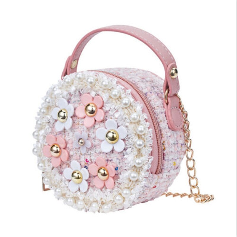 nette Baby kind kinder schulter tasche mini nette prinzessin tasche: Rosa