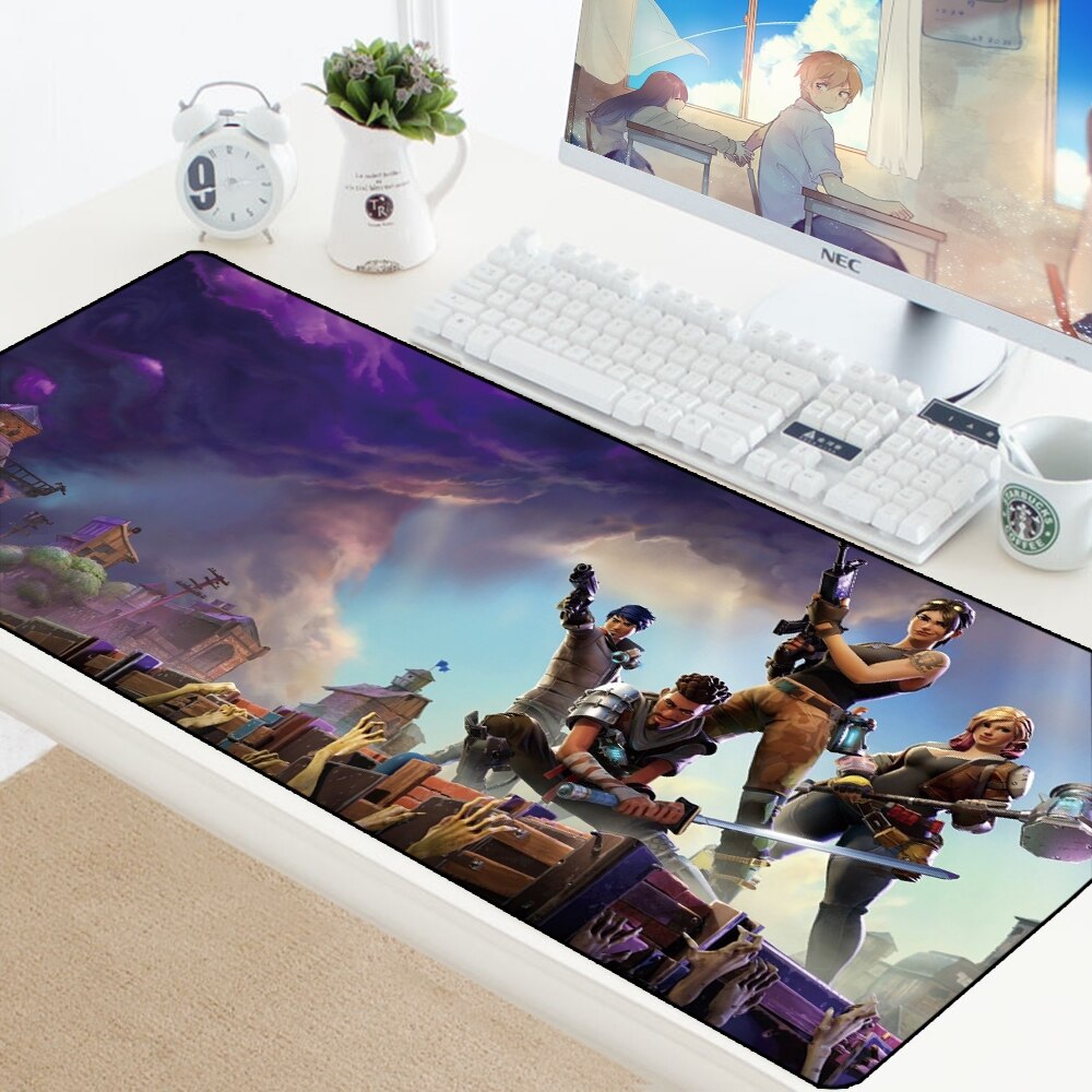 Alfombrilla de ratón de teclado Adorable para juegos de ordenador XL almohadilla de ratón de velocidad Padmouse Grande alfombrillas de ratón de oficina Protector de escritorio almohadilla de escritorio