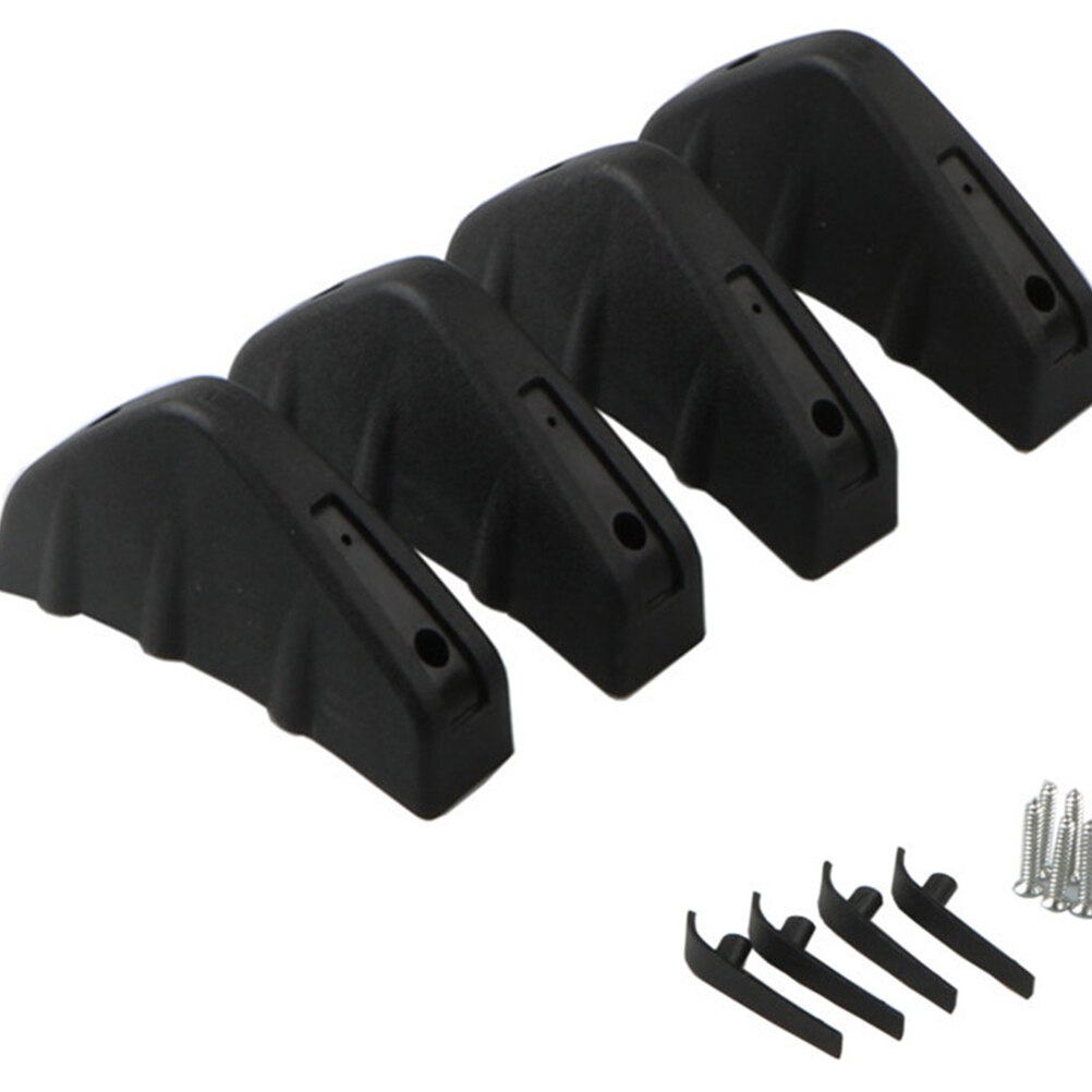 Universal Car Rear Spoiler Small Surrounded Bumper Chassis Car-Styling Mini Diversion Rear Spoiler Lip For Truck Car SUV (Black)