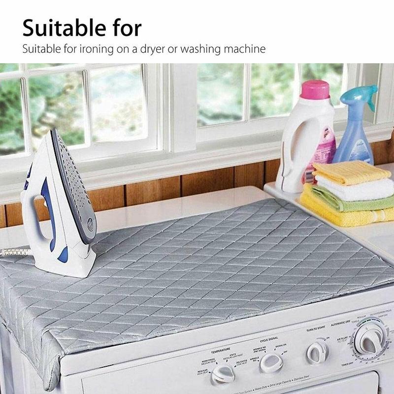Alfombrilla de planchar portátil y plegable para el hogar, accesorios para planchar resistentes al calor para alfombrilla para planchar, C7B3
