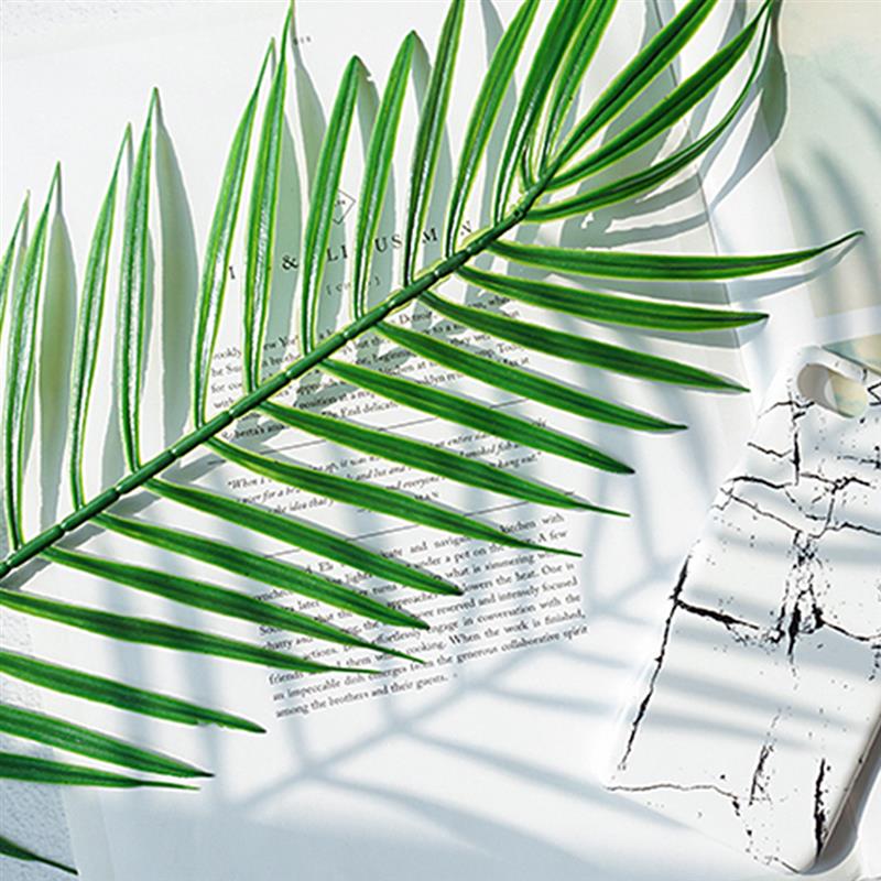 Feuille artificielle décorative, 1 pièce, fausse feuille réaliste, plante artificielle, accessoire de photographie, accessoires de décoration pour la maison, accessoires d'art DIY