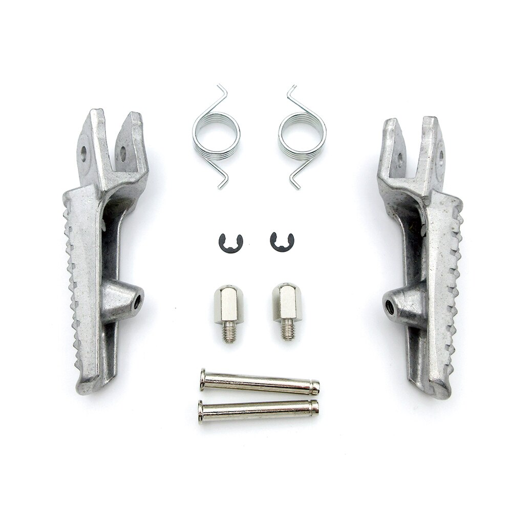 Pedali pedane per Honda CBR600RR CBR 600 RR 2003 2004 2005 2006 2007 08-2019 pedane anteriori in alluminio per moto poggiapiedi poggiapiedi: Default Title