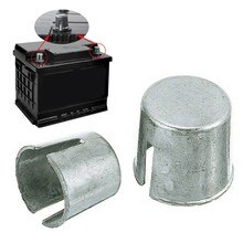 2 Pcs Car Battery Terminal Converters Post Repair ShimsRepair Worn Posts Loose Terminal Posts Battery Post Adapters Sleeves