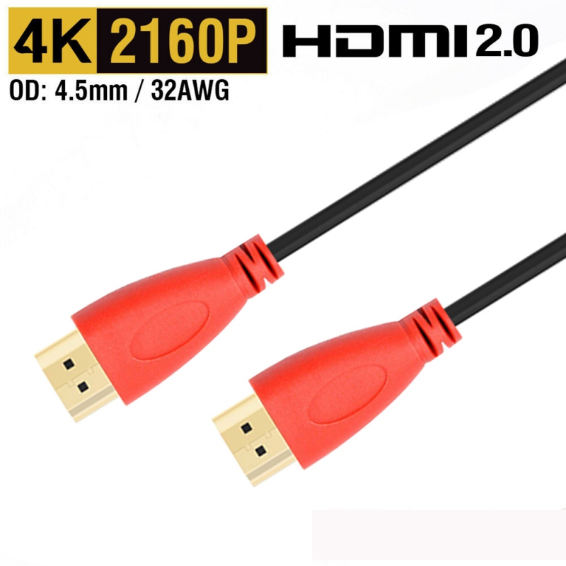 4 k High Definition Connector Kabel voor HDMI 1/1. 8/3 Meter HDMI Naar HDMI Kabel 4 K Converter Adapter Cord Voor Laptop PC DVD Speler