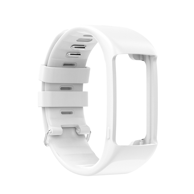 Cinturino Smart Watch in Silicone multicolore per cinturino Polar A360 A370 cinturino di ricambio Smart Watch per cinturino Polar A360 A370: WHITE