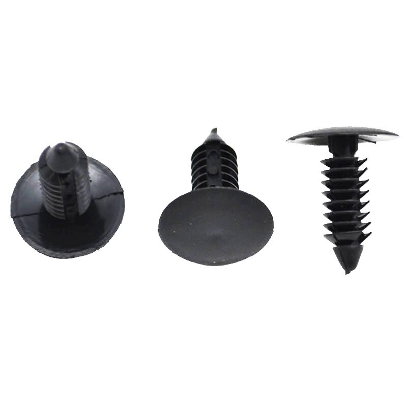 50 stk 8mm plastiknitter clips til buick ford chevy auto befæstelser bil bagagerum tagdør trim panel holder køretøj universal