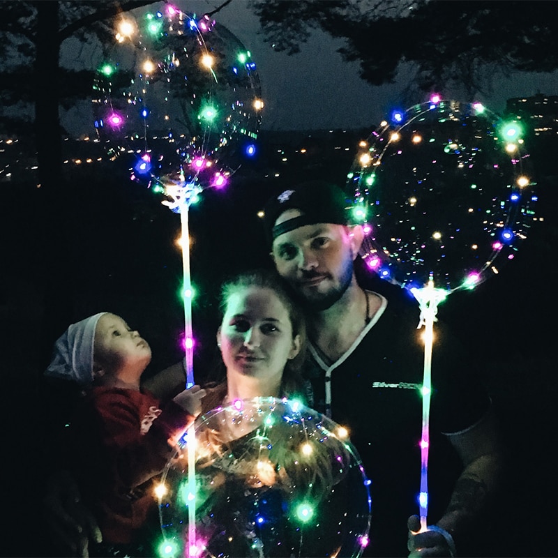 Tira de luces LED para decoración de bodas, fiestas de cumpleaños y vacaciones, 1 unidad, 3 metros, 30 unidades