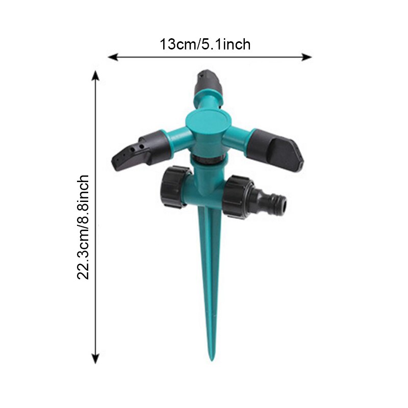 Tuin Zwembad Gazon Sprinkler Automatische Roterende Water Sprinkler Gemak Irrigatiesysteem Voor Tuin Yard XHC88