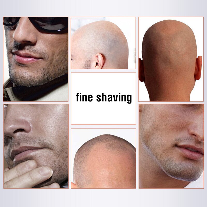 Electric Shaver Razor Shaving Beard Machine for Men Dry Wet Beard Trimmer USB Rechargeable Razor For Men