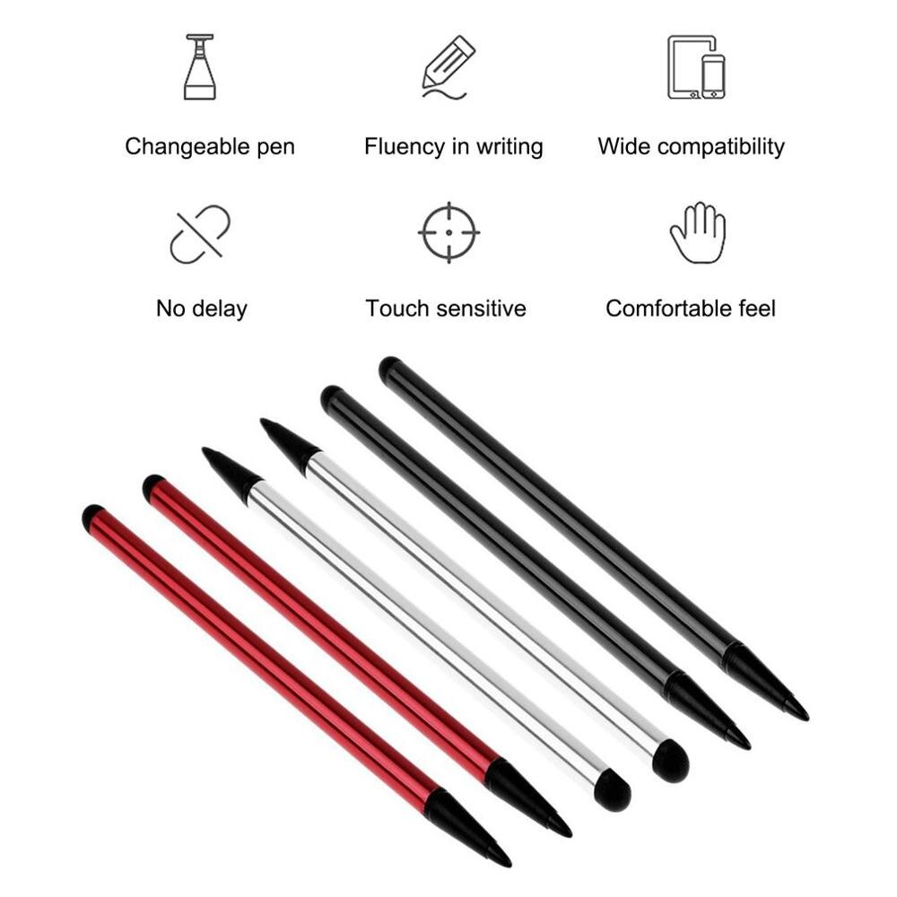 Navigatie Mobiele Telefoon Sterke Compatibiliteit Touch Screen Stylus Balpen Metalen Handschrift Pen Voor Mobilephone