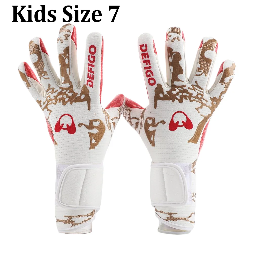 Keepershandschoenen Latex Voetbal Keeper Keepershandschoenen Antislip Dikker Voetbalhandschoen Bescherming Keepershandschoenen Voetbaluitrusting: green