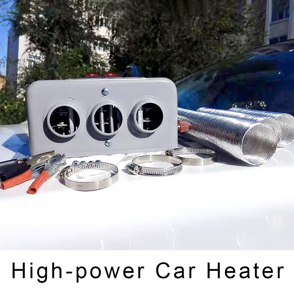 Souffleur d'air pour déglaçage intérieur | Verre de voiture haute puissance 500W/800W, moteur de chauffage du brouillard 12V/24V
